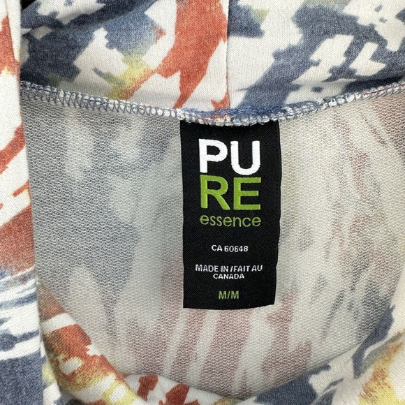 Pure Essence Women's Top Super Soft Colorful Cowl Neck Tunic Shirt M - Picture 5 of 8